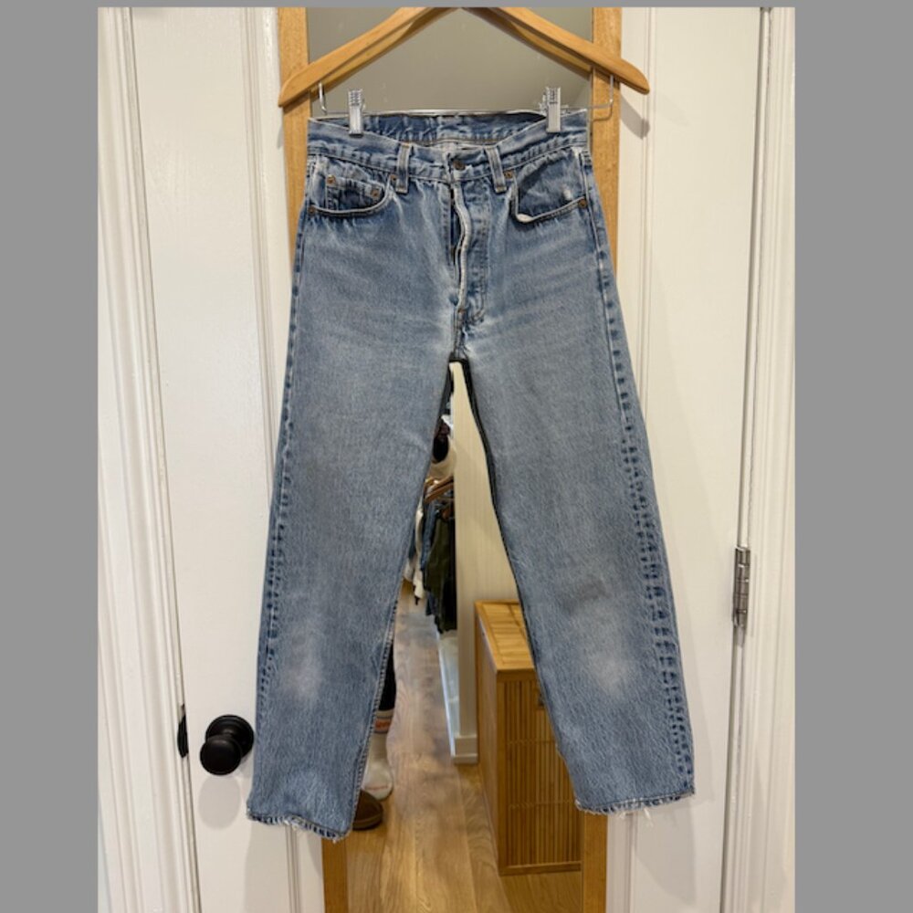 Vintage early 80s Levi's 501s